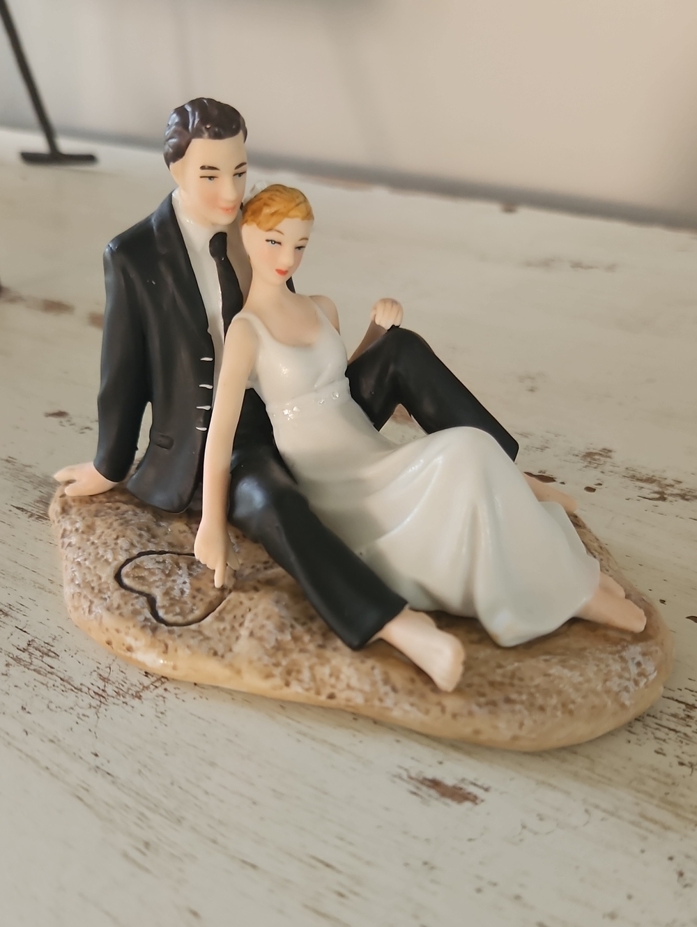 Weddingstar Romantic Beach Cake Topper